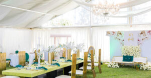 Wedding Decoration Decor Floral flowers tents stylish ceremony celebrations style