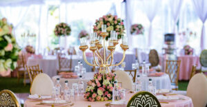 Wedding Decoration Decor Floral flowers tents stylish ceremony celebrations style