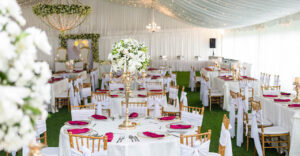 Wedding Decoration Decor Floral flowers tents stylish ceremony celebrations style